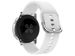 Gumowy Uniwersalny pasek sportowy Alogy soft band do smartwatcha 20mm Biały