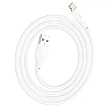 HOCO Kabel USB-A do Typ C X93 1 m Biały PD 100W 5A Szybkie Ładowanie