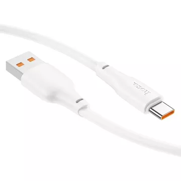 HOCO Kabel USB-A do Typ C X93 1 m Biały PD 100W 5A Szybkie Ładowanie