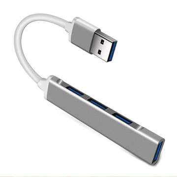 HUB Alogy USB na 4 porty USB 3.0 USB-A 5GB/s Adapter rozdzielacz portów rozdzielnik koncentrator sieciowy