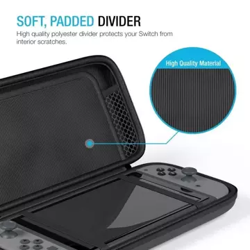 Hardpouch nintendo switch / switch oled black