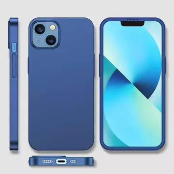 Joyroom 360 Full Case etui pokrowiec do iPhone 13 obudowa na tył i przód + szkło hartowane niebieski (JR-BP927 blue)