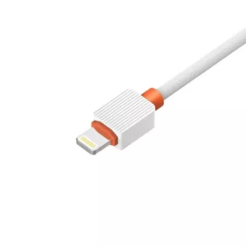 KABEL USB IPHONE 2A SOMOSTEL BIAŁY 2000mAh QUICK CHARGER 1M POWERLINE SMS-BP03 15SZT PREZENTER