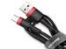 Kabel 50 cm Baseus Cafule USB-C 3A red black