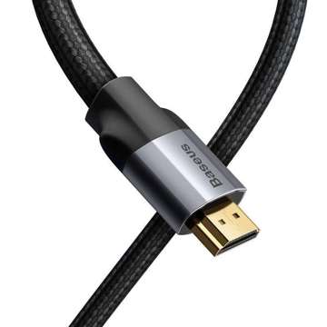 Kabel HDMI 2.0 Baseus Enjoyment Series, 4K, 3D, 3m (czarno-szary)