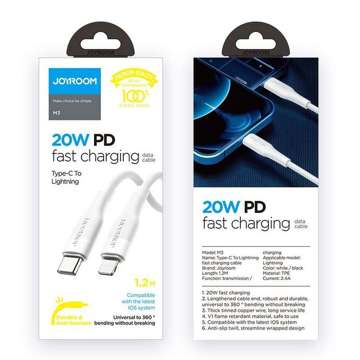 Kabel Joyroom S-1224M3 Type-C - Lightning Cable PD20W 120cm White