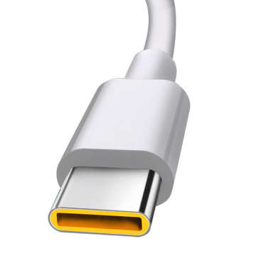 Kabel Oppo DL136 Supervooc Super Szybki USB do USB-C Type C 65W 1m przewód Biały