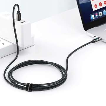 Kabel USB-C do USB-C Baseus Display, 100W, 2m (czarny)