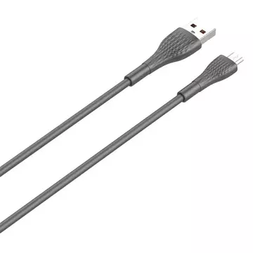 Kabel USB - Micro USB LDNIO LS672 2m, 30W (szary)