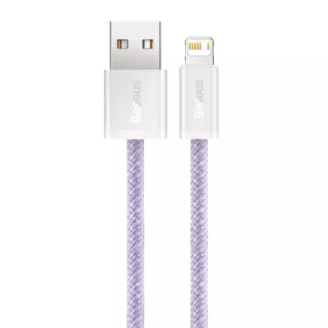 Kabel USB do Lightning Baseus Dynamic, 2.4A, 1m (fioletowy)