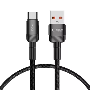 Kabel UltraBoost Evo USB-C / USB-C PD 100W 5A 0.25 m Czarny