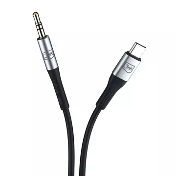 Kabel adapter Accessories - 3mk AUX Cable USB-C - Jack 3,5 mm