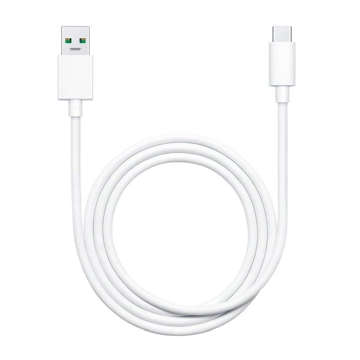 Kabel przewód Oppo DL129 USB do USB-C Type C 1m Biały