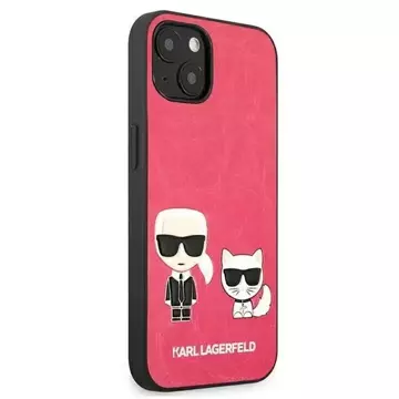 Karl Lagerfeld KLHCP13SPCUSKCP iPhone 13 mini 5,4" fuksja/fuchsia hardcase Ikonik Karl & Choupette