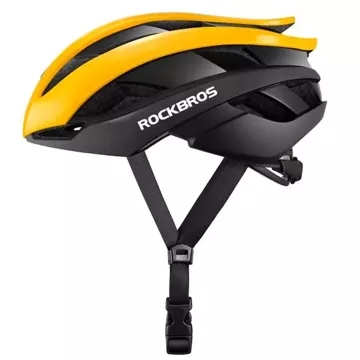 Kask rowerowy Rockbros 10110004006 rozmiar M - żółto-czarny
