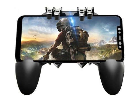 Kontroler do gier Gamepad Pad regulowany do telefonu tabletu Memo AK66 Czarny