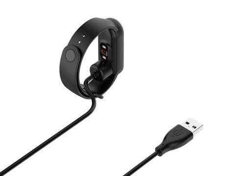 Ładowarka Alogy kabel USB do Xiaomi Mi Band 5 Global czarny