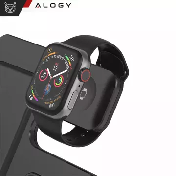 Ładowarka Bezprzewodowa Indukcyjna Qi QC 3.0 3w1 Szybka do Apple iPhone Airpods Watch Stacja ładująca 15W czarna 