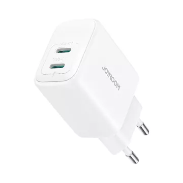 Ładowarka Joyroom Sieciowa 2x USB-C 20W PD / QC 3.0 - Biała