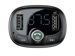 Ładowarka samochodowa Baseus transmiter Bluetooth FM MP3 T-Typed black