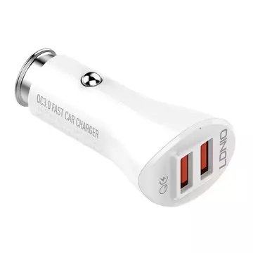 Ładowarka samochodowa LDNIO C511Q 2USB + kabel MicroUSB