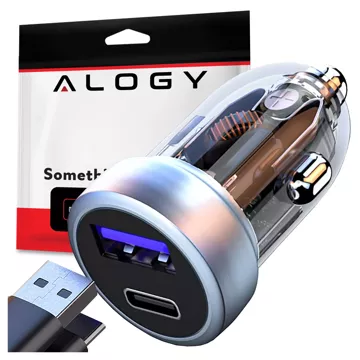 Ładowarka samochodowa Szybkie ładowanie QC3.0 PowerDelivery PD Alogy Car Charger 120W USB USB-C