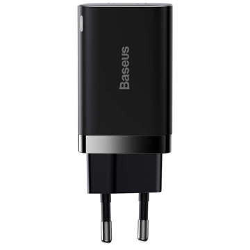 Ładowarka sieciowa Baseus Super Si Pro Quick Charger USB + USB-C  QC 3.0 PD 30W Czarna