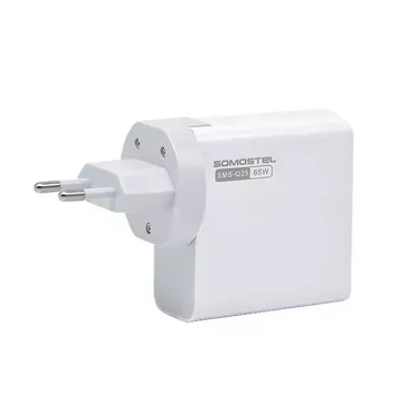 Ładowarka sieciowa Somostel Power Delivery Q25 PD + USB Biała