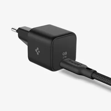 Ładowarka sieciowa Spigen PE2103 ArcStation Network Charger PD27W Black