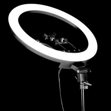 Lampa fotograficzna Alogy Ring M45 kosmetyczna do zdjęć makijażu