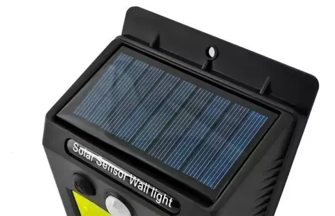 Lampa solarna LED  z czujnikiem ruchu i zmierzchu zewnętrzna 48 LED COB