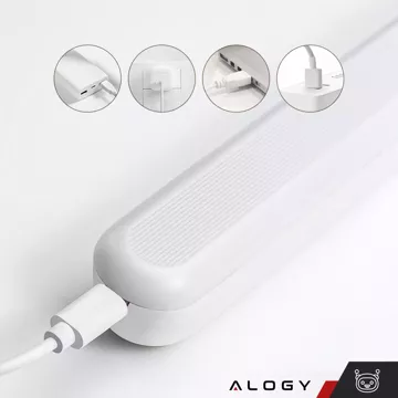 Lampka nocna Alogy Sensor Lamp z czujnikiem ruchu 25cm lampa szafkowa biurkowa na magnes Biała