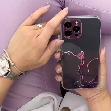 Marble Case etui do iPhone 12 Pro Max żelowy pokrowiec marmur miętowy