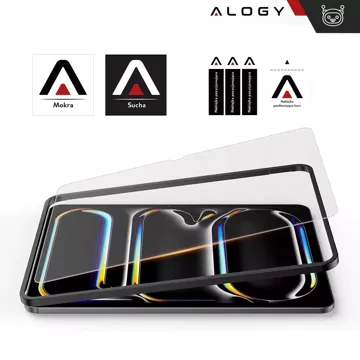 Matowe Szkło hartowane do Apple iPad 10.9 2022/2025 10/11 GEN Alogy Matte Paper-Like Screen Protector z ramką montażową