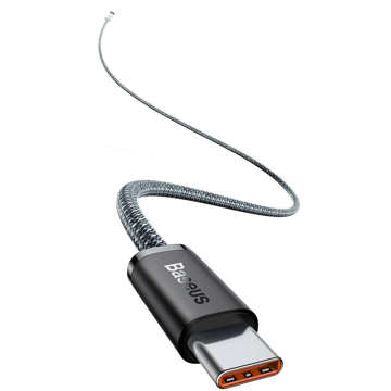 Mocny Kabel Baseus Dynamic Series USB-C do USB-C PD QC 100W 5A 2m Szary