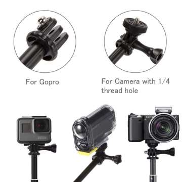 Monopod & Selfie Stick do kamery sportowej GoPro Hero Black