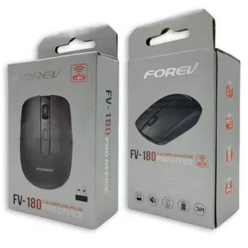 Mysz bezprzewodowa Forev FV-180 Czarna Business USB