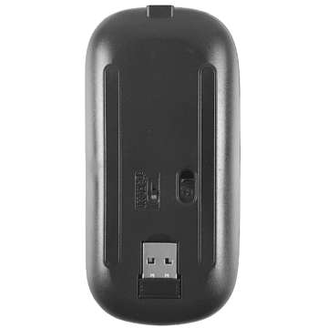 Myszka bezprzewodowa Alogy Bluetooth 5.0 Mouse mysz do laptopa tabletu pc 2.4GHZ Czarna