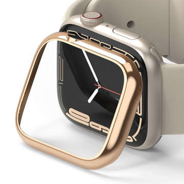 Nakładka Ringke Bezel Styling do Apple Watch 7 (41mm) Glossy Rose Gold