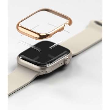 Nakładka Ringke Bezel Styling do Apple Watch 7 (41mm) Glossy Rose Gold