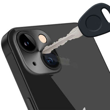 Nakładka ochronna Alogy Metal Lens Cover do Apple iPhone 13/ 13 Mini Black