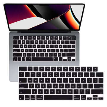 Nakładka ochronna Alogy osłona na klawiaturę US do Apple Macbook Air 13 2022 M2 A2681 Czarna