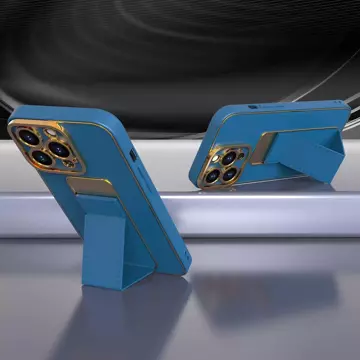 New Kickstand Case etui do Samsung Galaxy A12 5G z podstawką niebieski