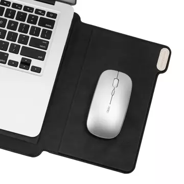 Nillkin 3w1 pokrowiec na MacBooka 16'' etui torba na laptopa podstawka podkładka pod mysz czarno-biały