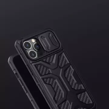 Nillkin Adventruer Case etui do iPhone 13 Pro pancerny pokrowiec z osłoną na aparat czarny