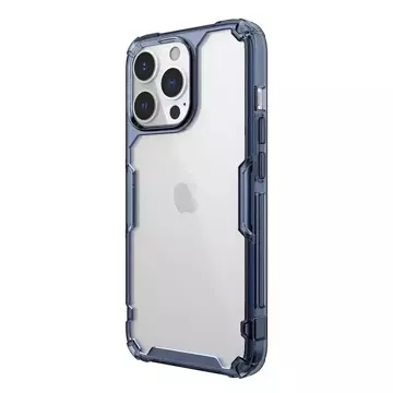 Nillkin Nature Pro etui do iPhone 13 Pro Max pancerna obudowa pokrowiec niebieski