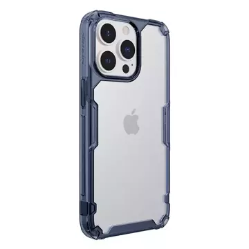 Nillkin Nature Pro etui do iPhone 13 Pro Max pancerna obudowa pokrowiec niebieski