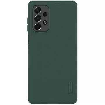 Nillkin Super Frosted Shield Pro wytrzymałe etui pokrowiec Samsung Galaxy A73 zielony