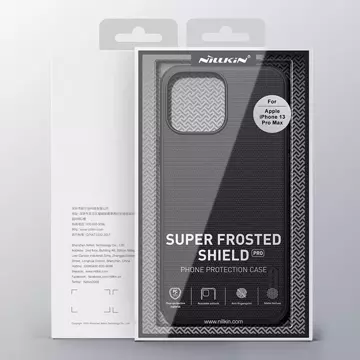 Nillkin Super Frosted Shield Pro wytrzymałe etui pokrowiec iPhone 13 Pro Max niebieski