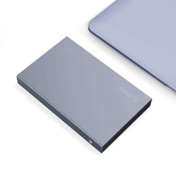 Obudowa zewnętrzna dysku Orico HDD/SSD 2.5" SATA III USB3.1 Typ-C Gen2 (szara)